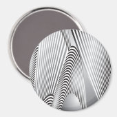 Aimant Création de Motif Abstrait 3 (Recto/Verso)