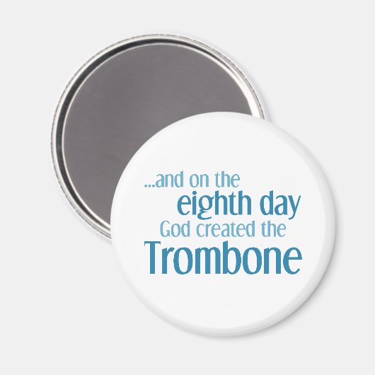 Aimant Création du Trombone (Recto/Verso)