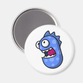 Aimant Créature bleue (Recto/Verso)