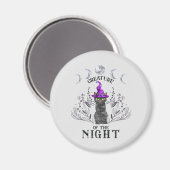 Aimant Créature de la nuit (Recto/Verso)