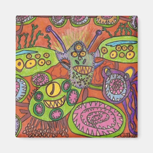 Aimant Créature mentale (Devant)