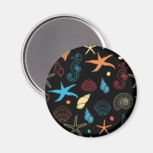 Aimant Créatures marines (Recto/Verso)