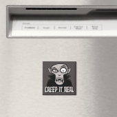 Aimant Creep It Real Classic Horror Vampire Design (In Situ (Lave-vaisselle))