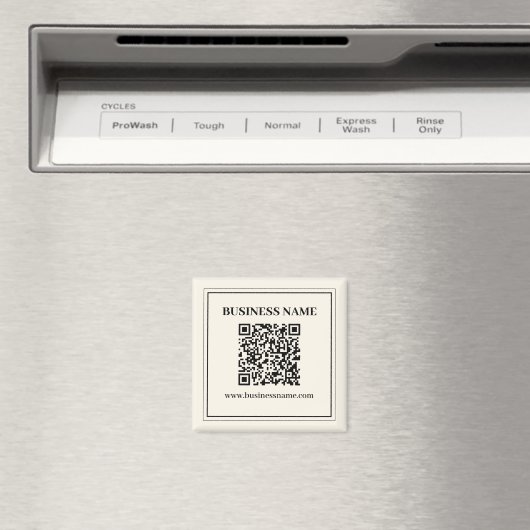 Aimant Créer instantanément un code QR numérisable pour l (In Situ (Lave-vaisselle))
