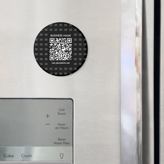 Aimant Créer instantanément un code QR scannable et un mo (In situ (réfrigérateur))