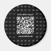 Aimant Créer instantanément un code QR scannable et un mo (Devant)