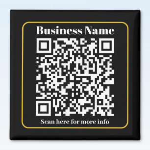 Aimant Créer un code QR d'entreprise scannable instantané