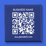 Aimant Créer un code QR instantanément Design simple mode<br><div class="desc">Entrez simplement l'adresse du site Web pour générer instantanément un code QR.</div>