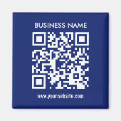 Aimant Créer un code QR instantanément Design simple mode (Devant)