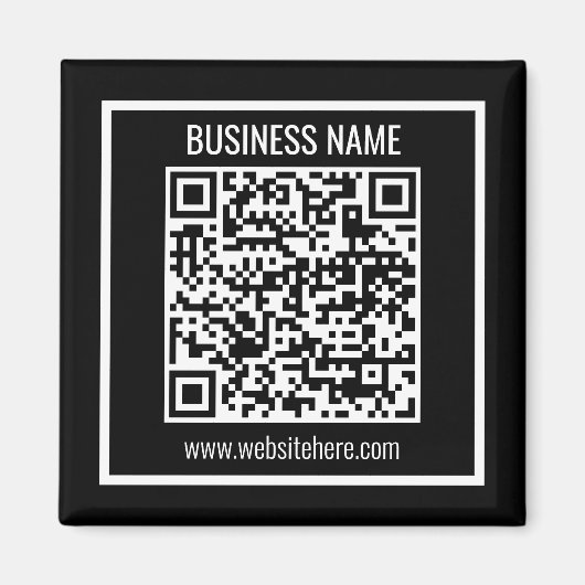Aimant Créer un code QR moderne instantanément (Devant)