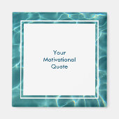 Aimant Créer Un Devis Motivationnel Photo (Devant)