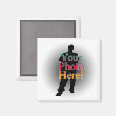 Aimant Créer une photo personnalisée (Recto/Verso)