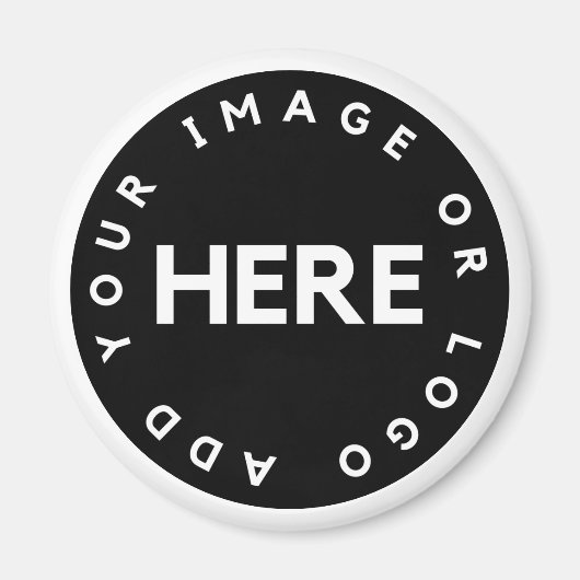 Aimant Créer votre propre entreprise | Logo promotionnel (Devant)