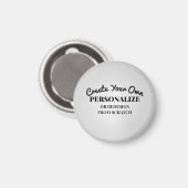 Aimant Créer votre propre - Personnaliser (Recto/Verso)