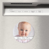 Aimant Créez facilement votre propre logo Ajouter photo A (In Situ (Lave-vaisselle))