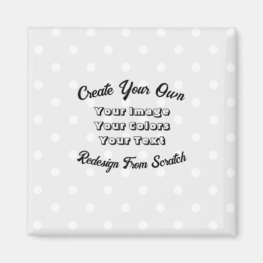 Aimant Créez le Vôtre (Devant)