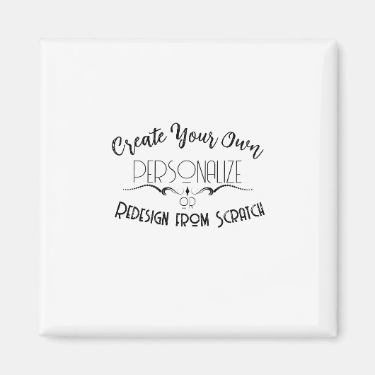 Aimant Créez le Vôtre (Devant)