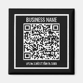 Aimant Créez un code QR moderne instantanément (Devant)