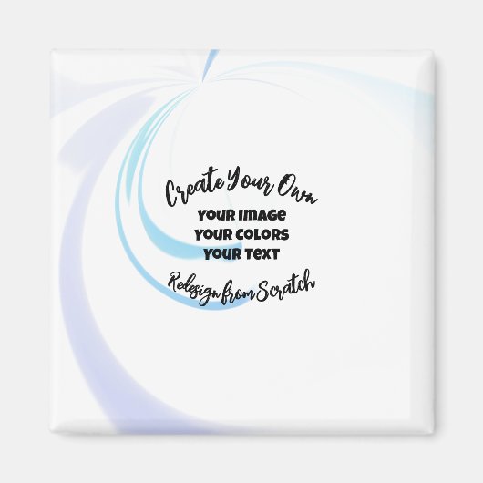 Aimant Créez vos propres éléments personnalisés (Devant)