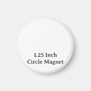 Aimant Créez votre cercle personnalisé de 1,25"