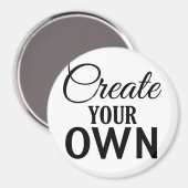 Aimant Créez votre propre (Recto/Verso)