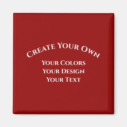 Aimant Créez votre propre (Devant)