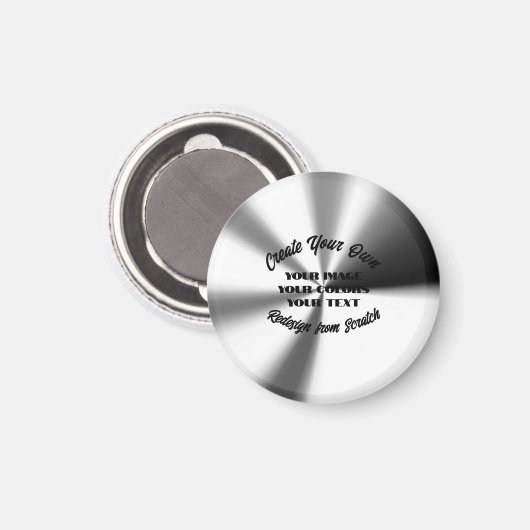 Aimant Créez votre propre (Recto/Verso)