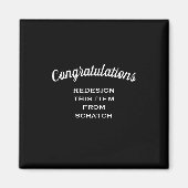 Aimant Créez votre propre (Devant)