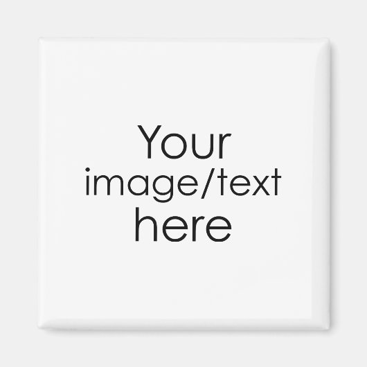 Aimant Créez votre propre (Devant)