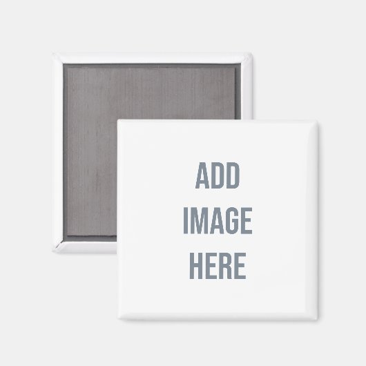 Aimant Créez votre propre (Recto/Verso)