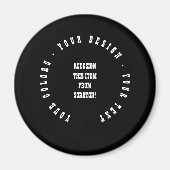 Aimant Créez votre propre (Devant)