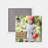 Aimant Créez votre propre aimant, ajoutez une photo et un (Recto/Verso)