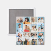 Aimant Créez votre propre collection de photos 15 (Recto/Verso)