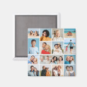 Aimant Créez votre propre collection de photos 15 (Recto/Verso)