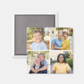 Aimant Créez votre propre collection de photos 4 (Recto/Verso)