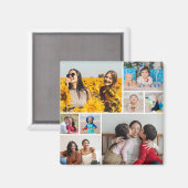 Aimant Créez votre propre collection de photos 8 (Recto/Verso)