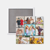 Aimant Créez votre propre collection de photos 8 (Recto/Verso)