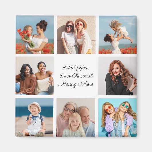 Aimant Créez votre propre collection de photos 8 Ajouter (Devant)