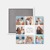 Aimant Créez votre propre collection de photos 8 Ajouter  (Recto/Verso)