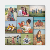 Aimant Créez votre propre collection de photos 9 (Devant)