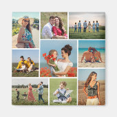 Aimant Créez votre propre collection de photos 9 (Devant)