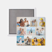 Aimant Créez votre propre collection de photos 9 (Recto/Verso)