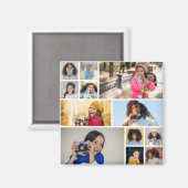 Aimant Créez votre propre collection photo 12 (Recto/Verso)