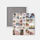 Aimant Créez votre propre collection photo 30 (Recto/Verso)