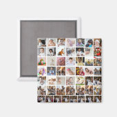 Aimant Créez votre propre collection photo de 50 (Recto/Verso)