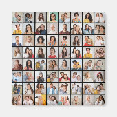 Aimant Créez votre propre collection photo personnalisée (Devant)