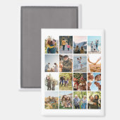 Aimant Créez votre propre collection photo personnalisée  (Recto/Verso)