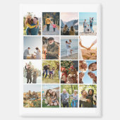 Aimant Créez votre propre collection photo personnalisée  (Recto)