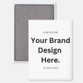 Aimant Créez votre propre conception et impression (Recto/Verso)