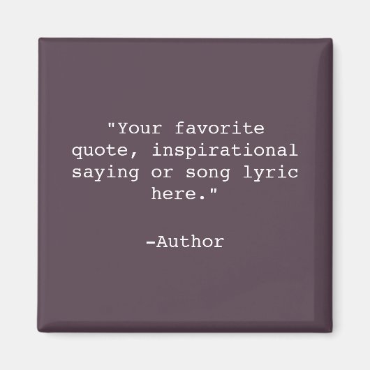 Aimant Créez votre propre devis (Devant)